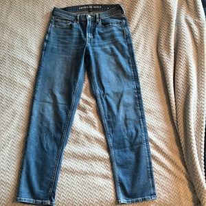 American Eagle Outfitters Blue Straight Leg Jeans